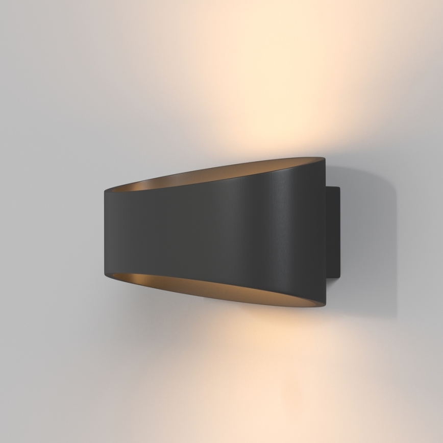 Maytoni C806WL-L5B - LED väggbelysning TRAME LED/6W/230V svart