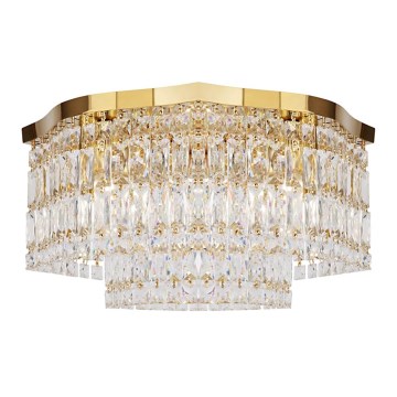 Maytoni DIA005CL-06G - Taklampa DUNE 6xE14/60W/230V guld