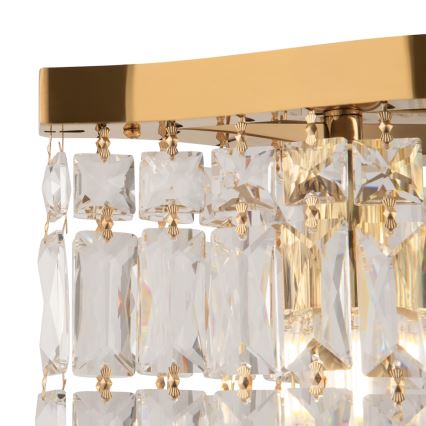 Maytoni DIA005PL-06G - Ljuskrona med textilsladd DUNE 6xE14/60W/230V guld