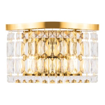Maytoni DIA005WL-02G - Vägglampa DUNE 2xE14/60W/230V guld