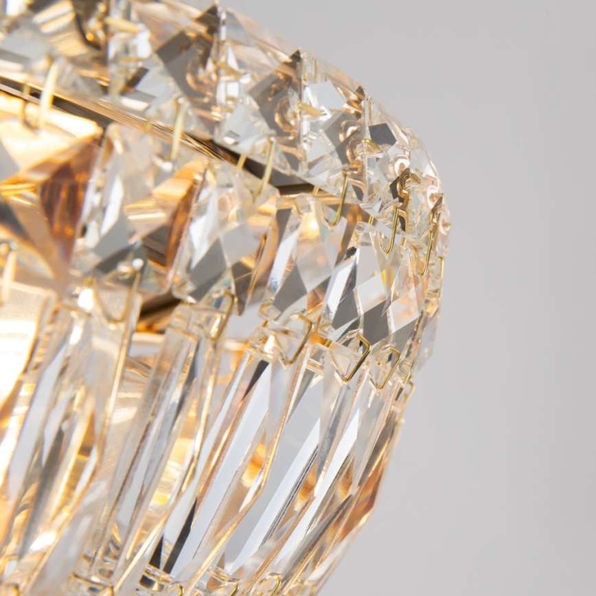 Maytoni DIA100-CL-12-G - Taklampa BASFOR 12xE14/60W/230V guld