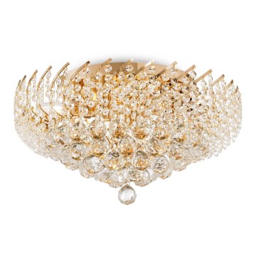 Maytoni DIA120-09-G - Taklampa KAROLINA 9xE14/40W/230V