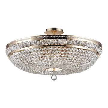 Maytoni DIA700-CL-12-G - Taklampa OTTILIA 12xE14/60W/230V