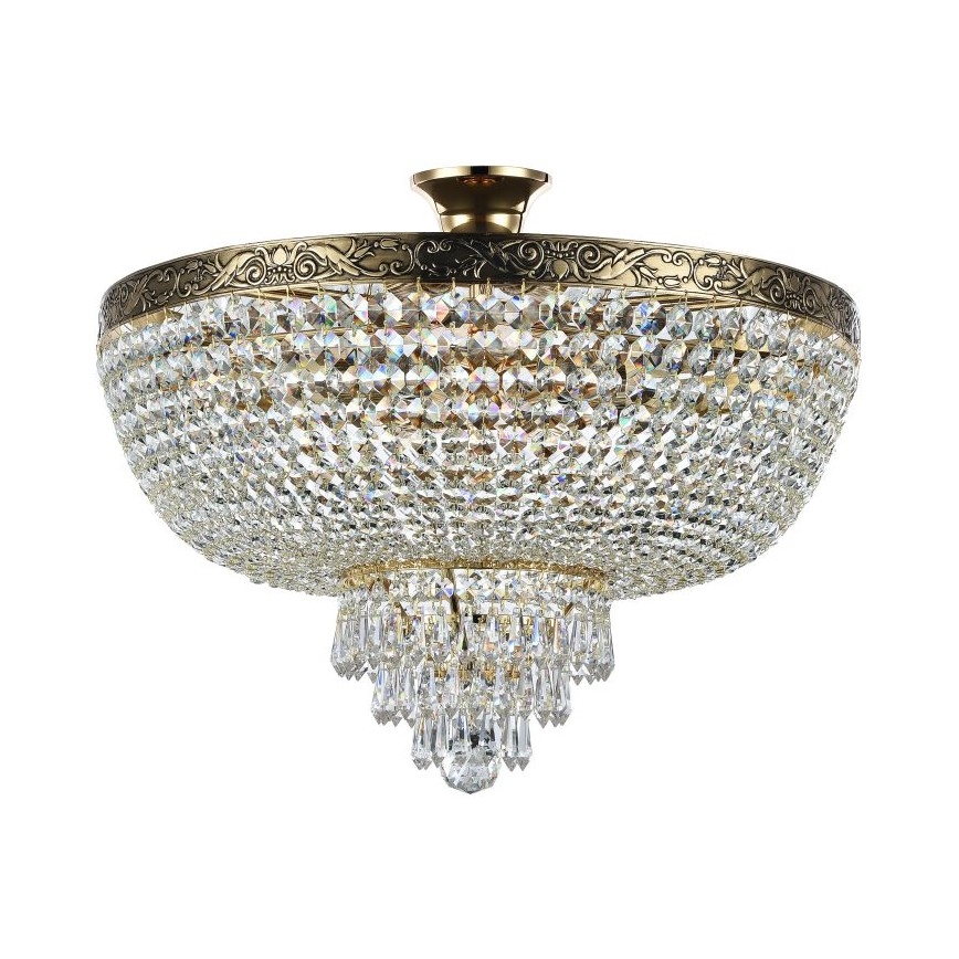 Maytoni DIA890-CL-06-G - Fäst ljuskrona PALACE 6xE27/60W/230V