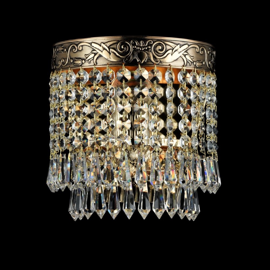 Maytoni DIA890-WL-01-G - Vägglampa PALACE 1xE27/60W/230V