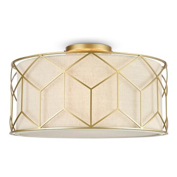 Maytoni H223-PL-03-G - Taklampa MESSINA 3xE27/60W/230V