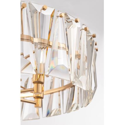 Maytoni MOD043PL-06G - Ljuskrona på kedja PUNTES 6xE14/60W/230V guld