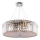 Maytoni MOD080CL-08CH - Ljuskrona med textilsladd RECINTO 8xE27/60W/230V