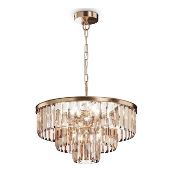 Maytoni MOD085PL-07G - Ljuskrona på kedja REVERO 7xE14/40W/230V