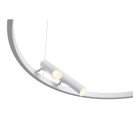 Maytoni MOD102PL-L42W - LED-pendel på kabel SATELLITE LED/42W/230V vit