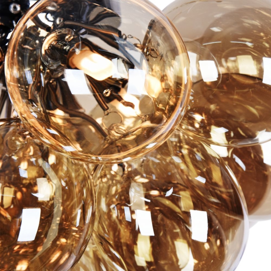 Maytoni MOD112CL-08G - Taklampa BALBO 8xG9/28W/230V guld/krom