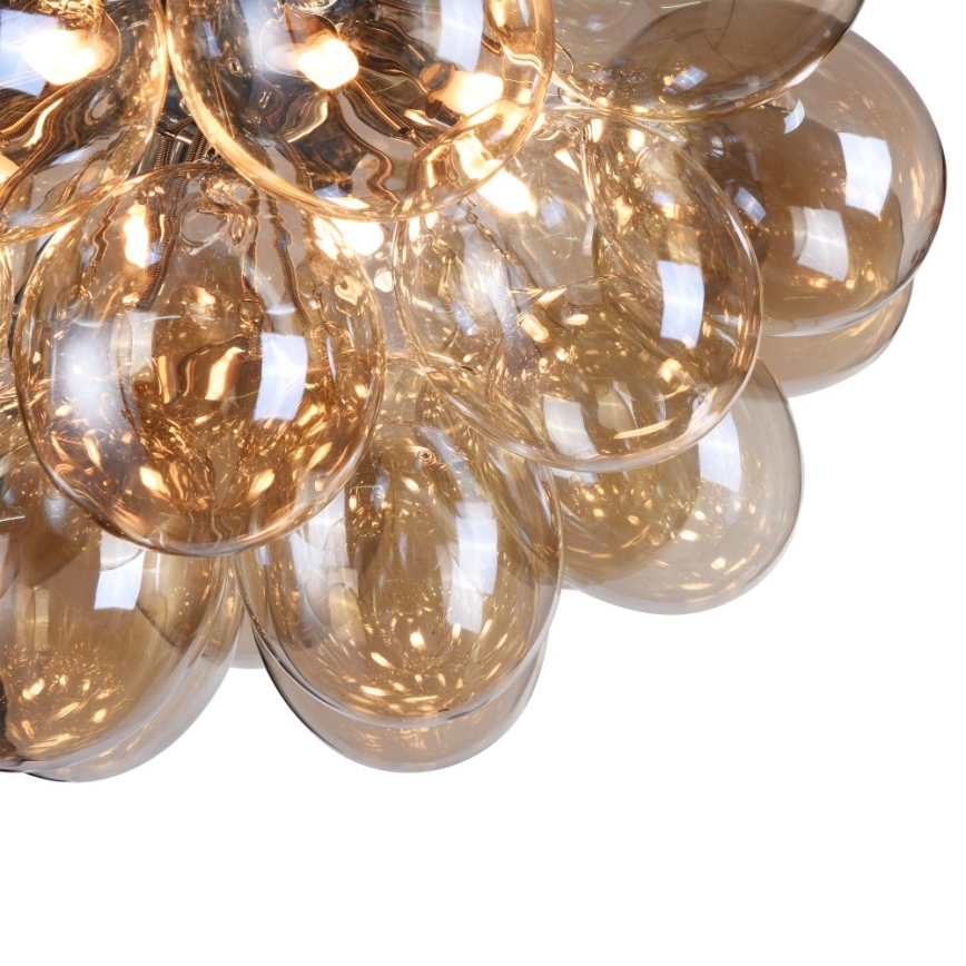 Maytoni MOD112CL-08G - Taklampa BALBO 8xG9/28W/230V guld/krom