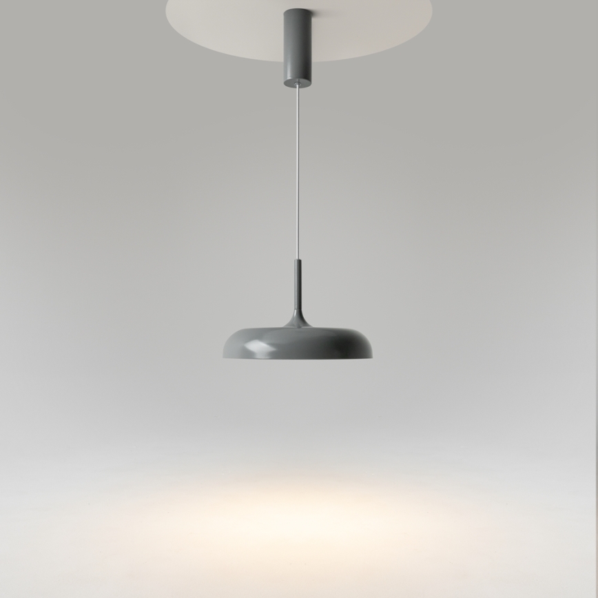 Maytoni MOD189PL-L12GR3K1 - GERHARD LED-pendellampa på vajer LED/19W/230V Ø 30 cm grå