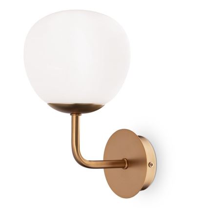 Maytoni MOD221-WL-01-G - Vägglampa ERICH 1xE14/40W/230V koppar