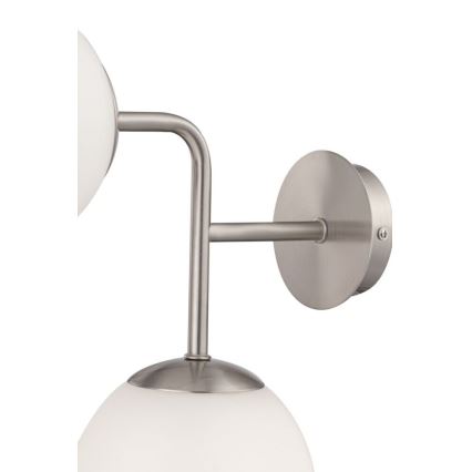 Maytoni MOD221-WL-02-N - Vägglampa ERICH 2xE14/40W/230V matt krom