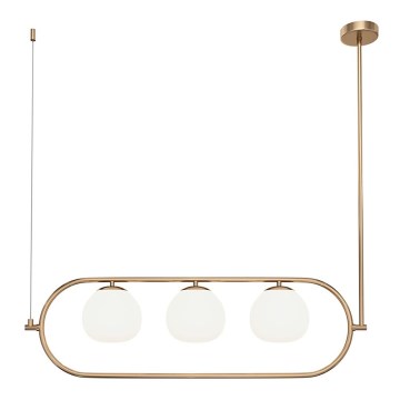 Maytoni MOD221PL-03BS - Pendelkrona ERICH 3xE14/40W/230V koppar