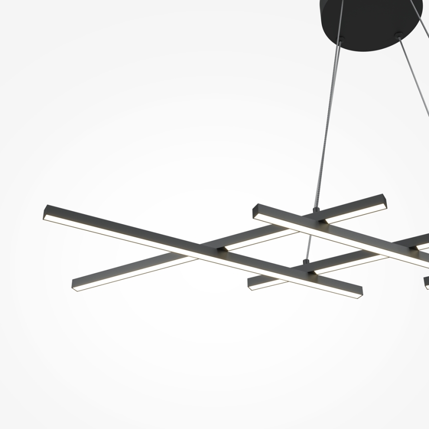 Maytoni MOD244PL-L50BK - LED-pendel på vajer HALO LED/40W/230V svart