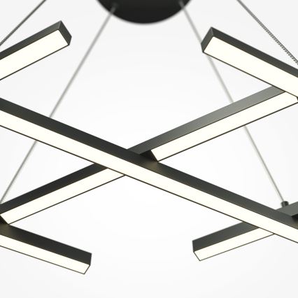 Maytoni MOD244PL-L50BK - LED-pendel på vajer HALO LED/40W/230V svart