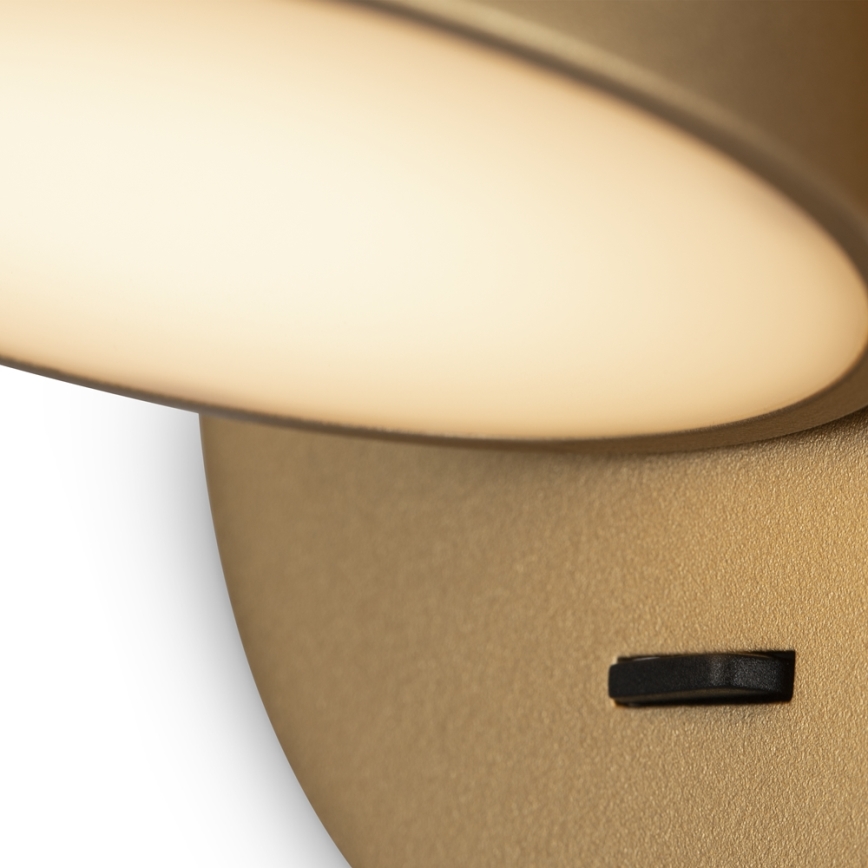 Maytoni MOD421WL-L6BS3K - LED väggbelysning PIXEL LED/7W/230V 3000K guld