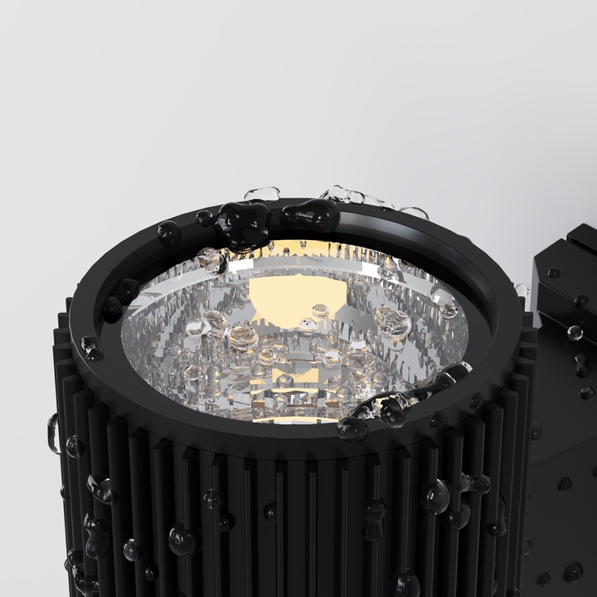 Maytoni O419WL-01B - Utomhusvägglampa RANDO 1xE27/60W/230V IP54 svart