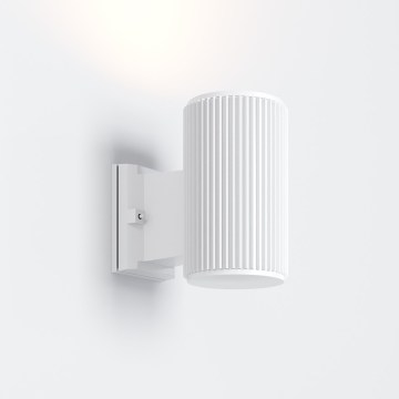 Maytoni O419WL-01W - Utomhus vägglampa RANDO 1xE27/60W/230V IP54 vit