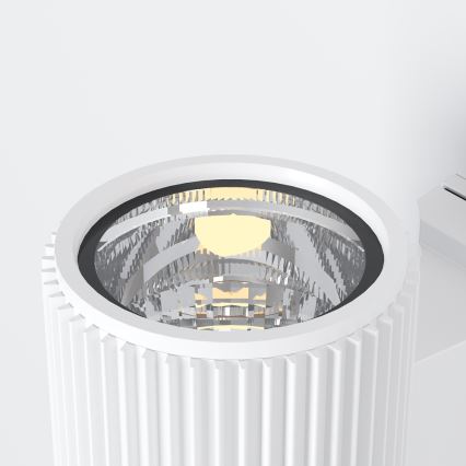 Maytoni O419WL-01W - Utomhus vägglampa RANDO 1xE27/60W/230V IP54 vit