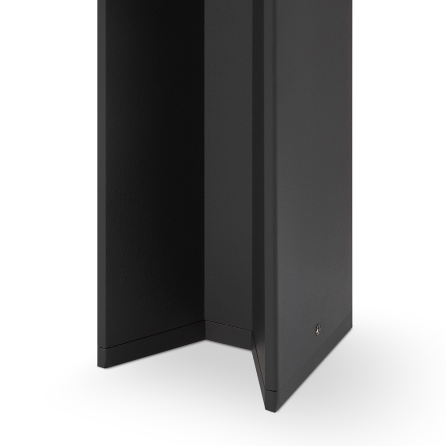 Maytoni O596FL-L9GR4K1 - ESSEN LED-utomhuslampa 9W/230V IP54, svart