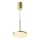 Maytoni P076PL-L12W3K-BS - LED ljuskrona med textilsladd PLATO LED/12W/230V 3000K guld