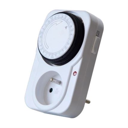 Mechanical timer switch weekly 16A/230V