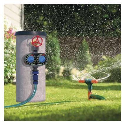 Mekanisk bevattningstimer med 1 utgång