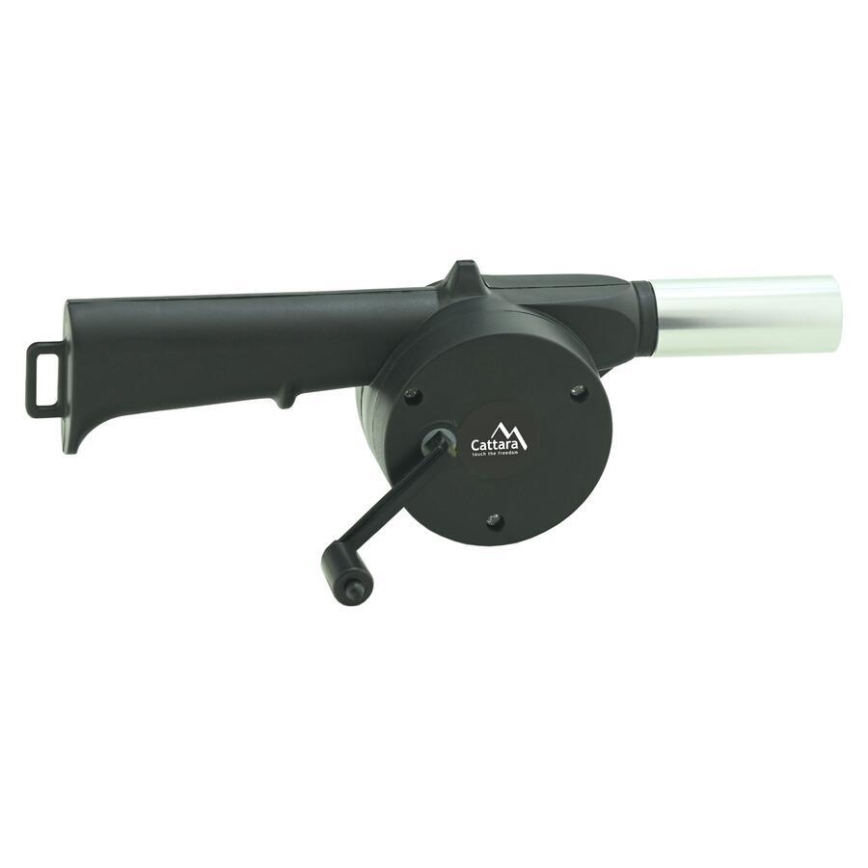 Mekanisk grill bälg svart