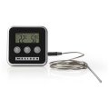 Melissa - Kötttermometer med digital display och timer 0–250 °C 1x AAA
