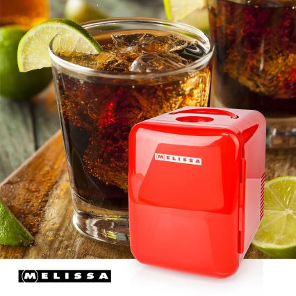 Melissa - Portabel minikylskåp 48W/12/230V röd
