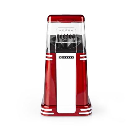 Melissa - Retro popcornmaskin med varmluft 1200 W/230 V röd