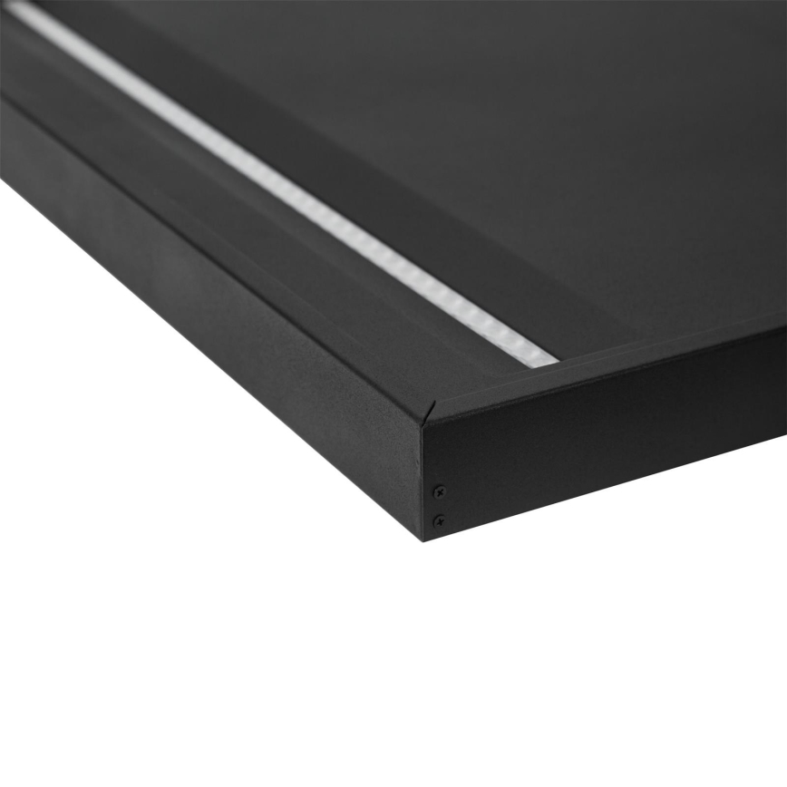 Metal ram för the installation of LED panels 600x600 mm svart