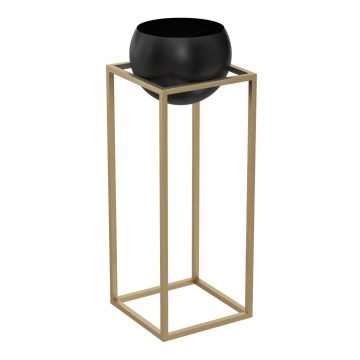 Metallkruka 81,3x29 cm guld