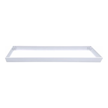 Metallram för montering av LED-paneler STELLA 120x30 cm, vit