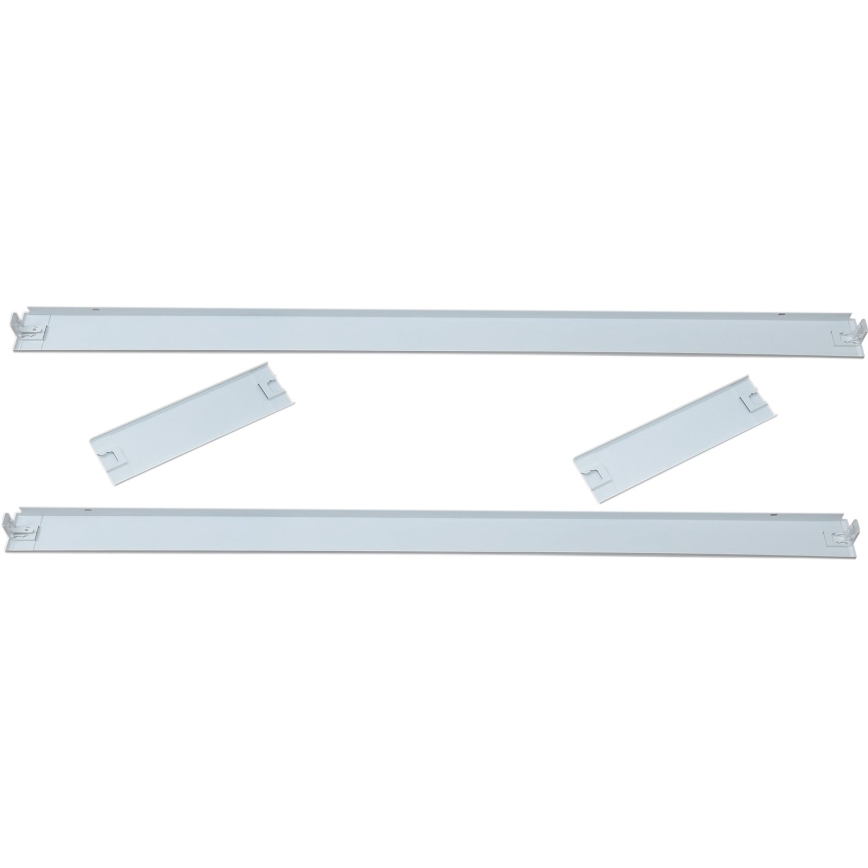 Metallram för montering av LED-paneler STELLA 120x30 cm, vit