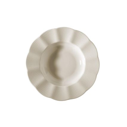 Middagservis 26 delar vit/porslin