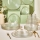 Middagsservis 24 delar klar/guld/glas