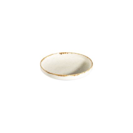 Middagsservis 24 delar vit/beige/porslin