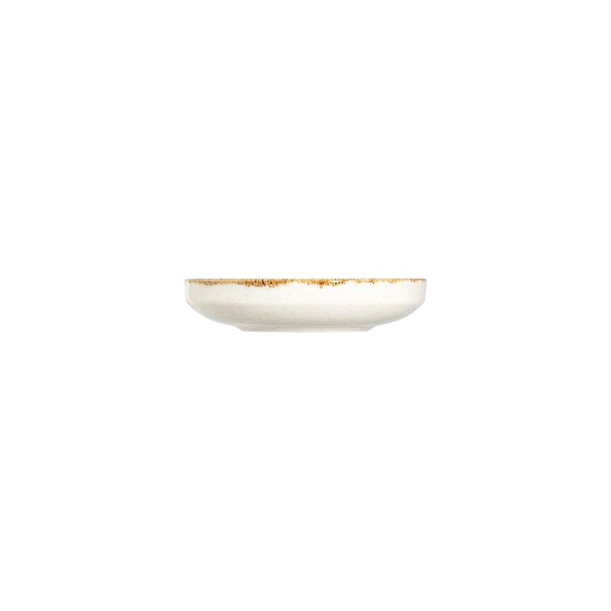 Middagsservis 24 delar vit/beige/porslin