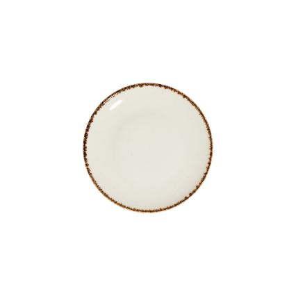 Middagsservis 24 delar vit/beige/porslin