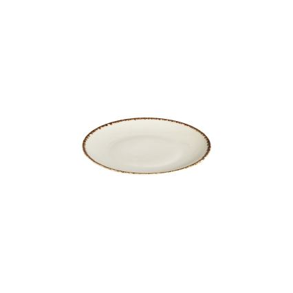 Middagsservis 24 delar vit/beige/porslin