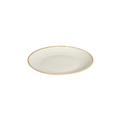 Middagsservis 24 delar vit/beige/porslin