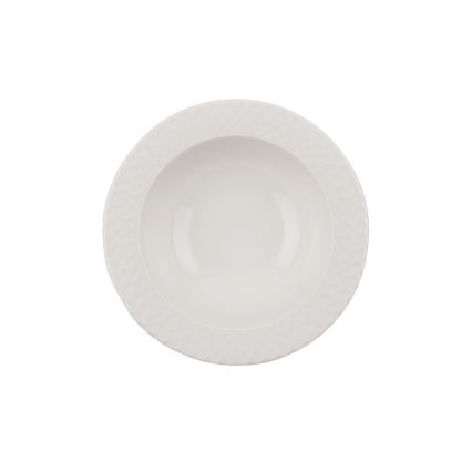 Middagsservis 24 delar vit/porslin