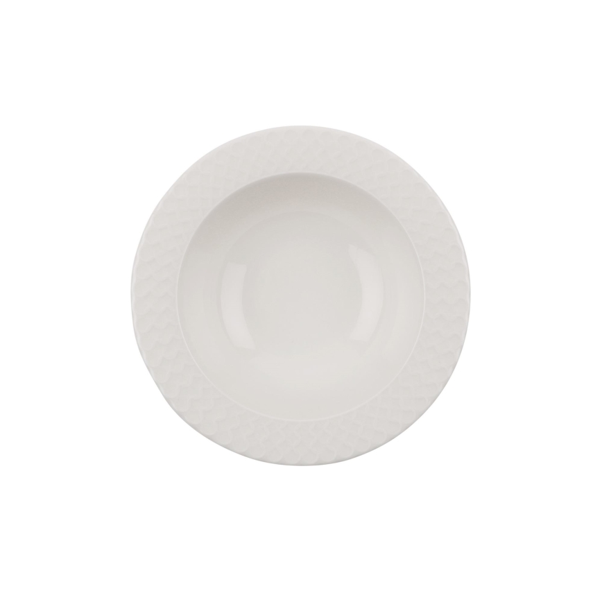Middagsservis 24 delar vit/porslin