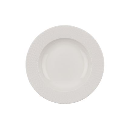 Middagsservis 24 delar vit/porslin