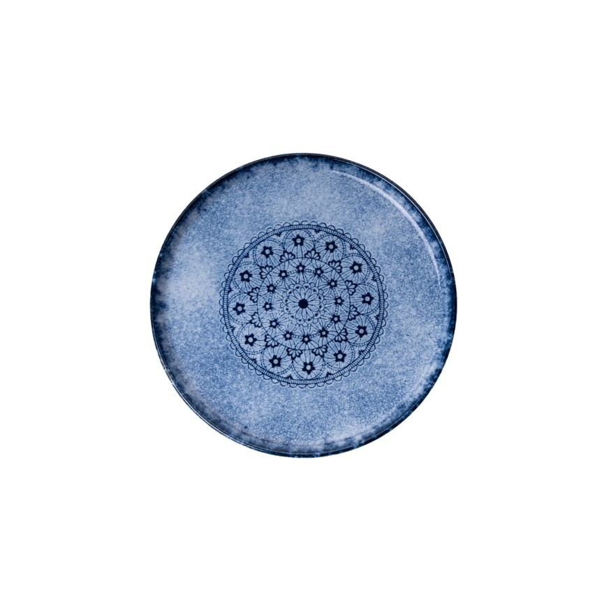 Middagsservis 27 delar blått/porslin