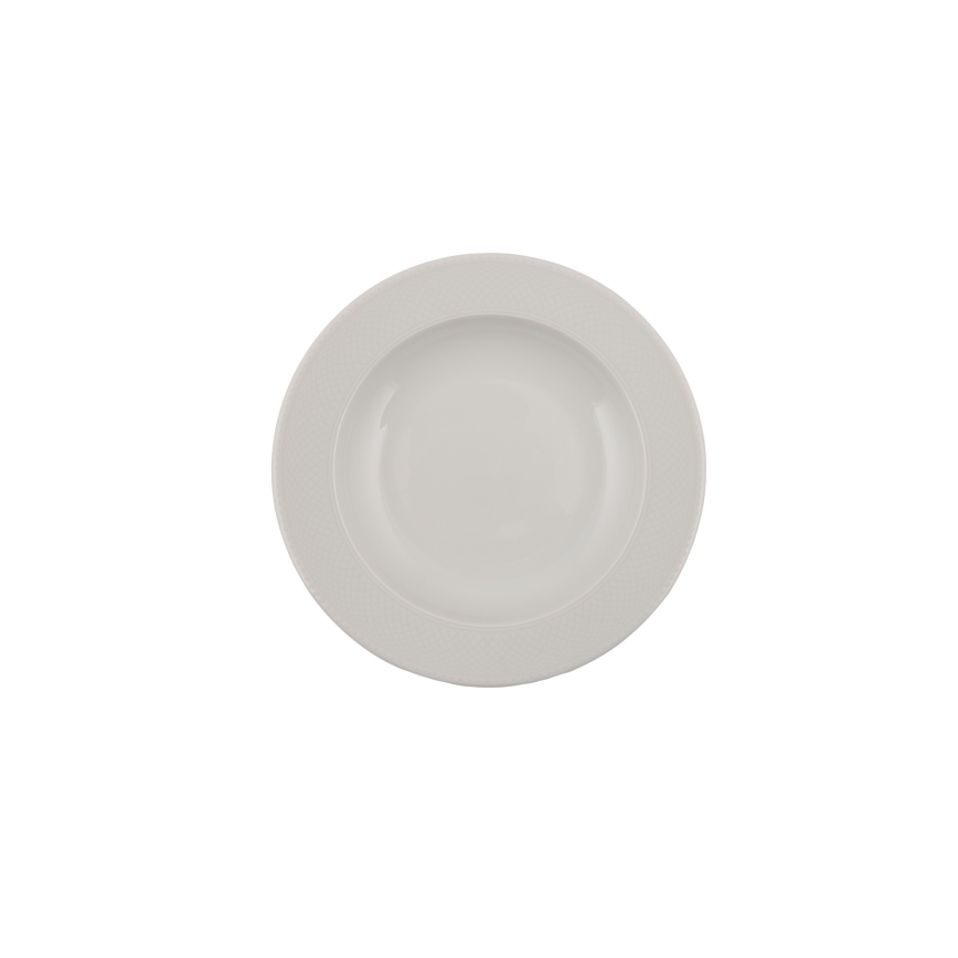 Middagsservis 53 delar vit/porslin